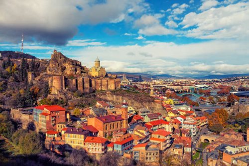 Tbilisi in Georgia